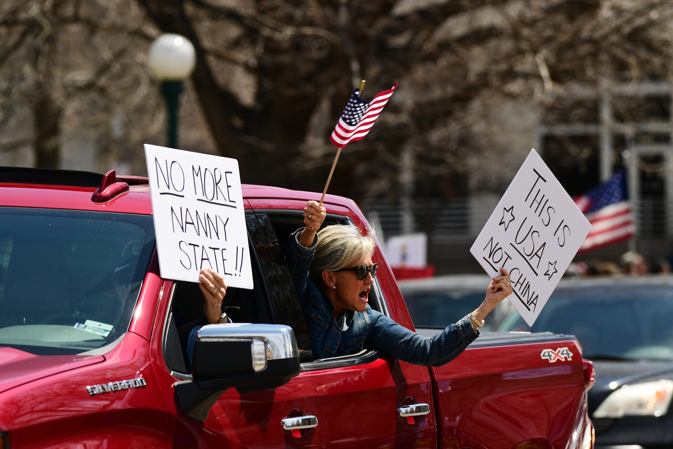 corona protest, colorado,