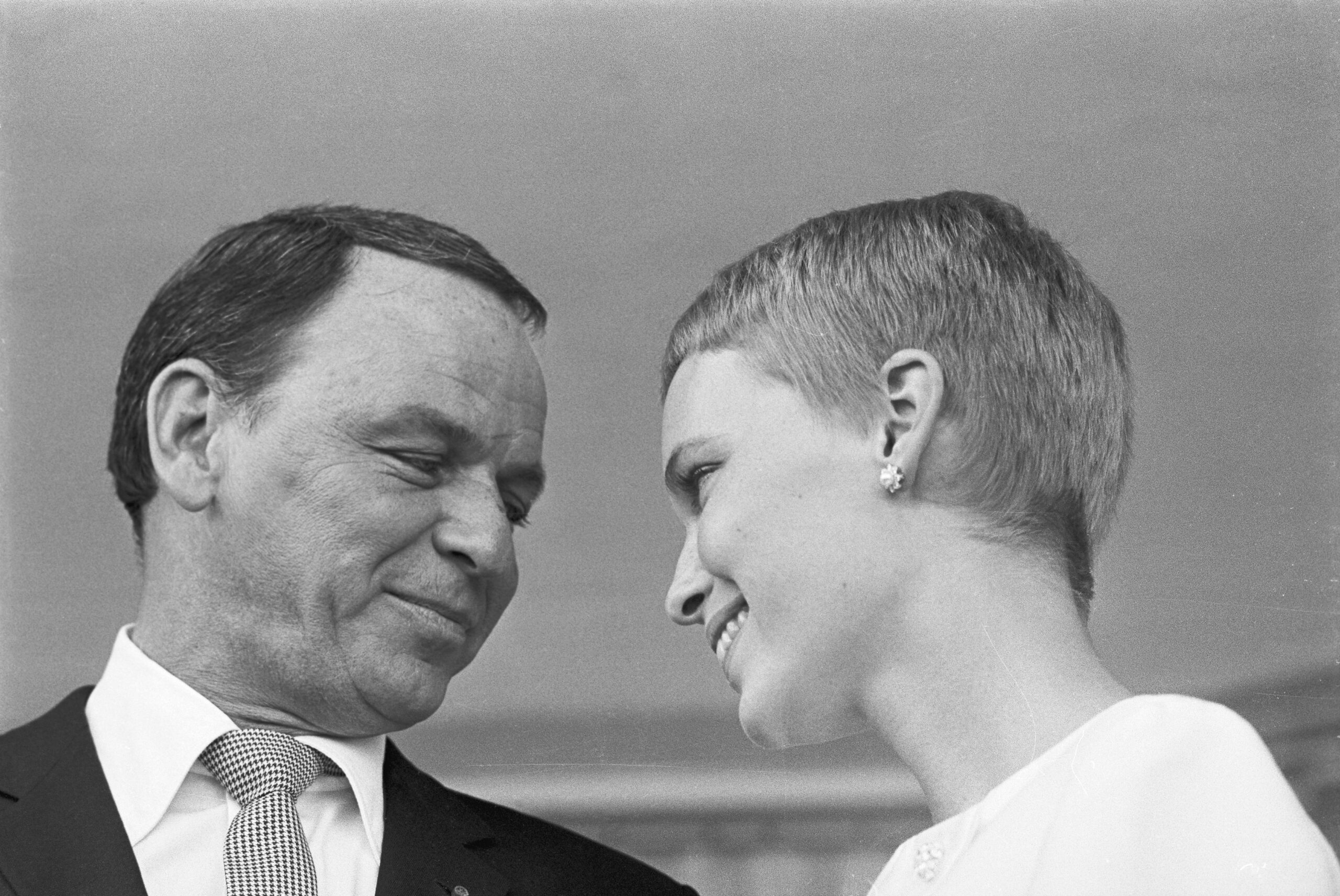 Frank Sinatra and Mia Farrow After Wedding