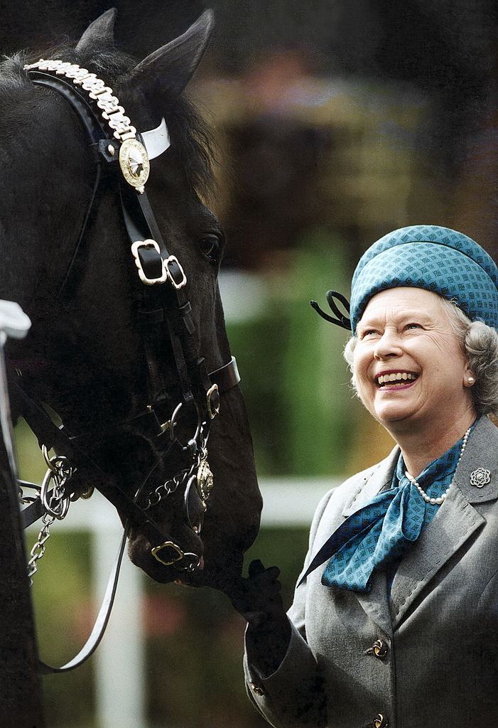 Queen At Windsor Horse Show