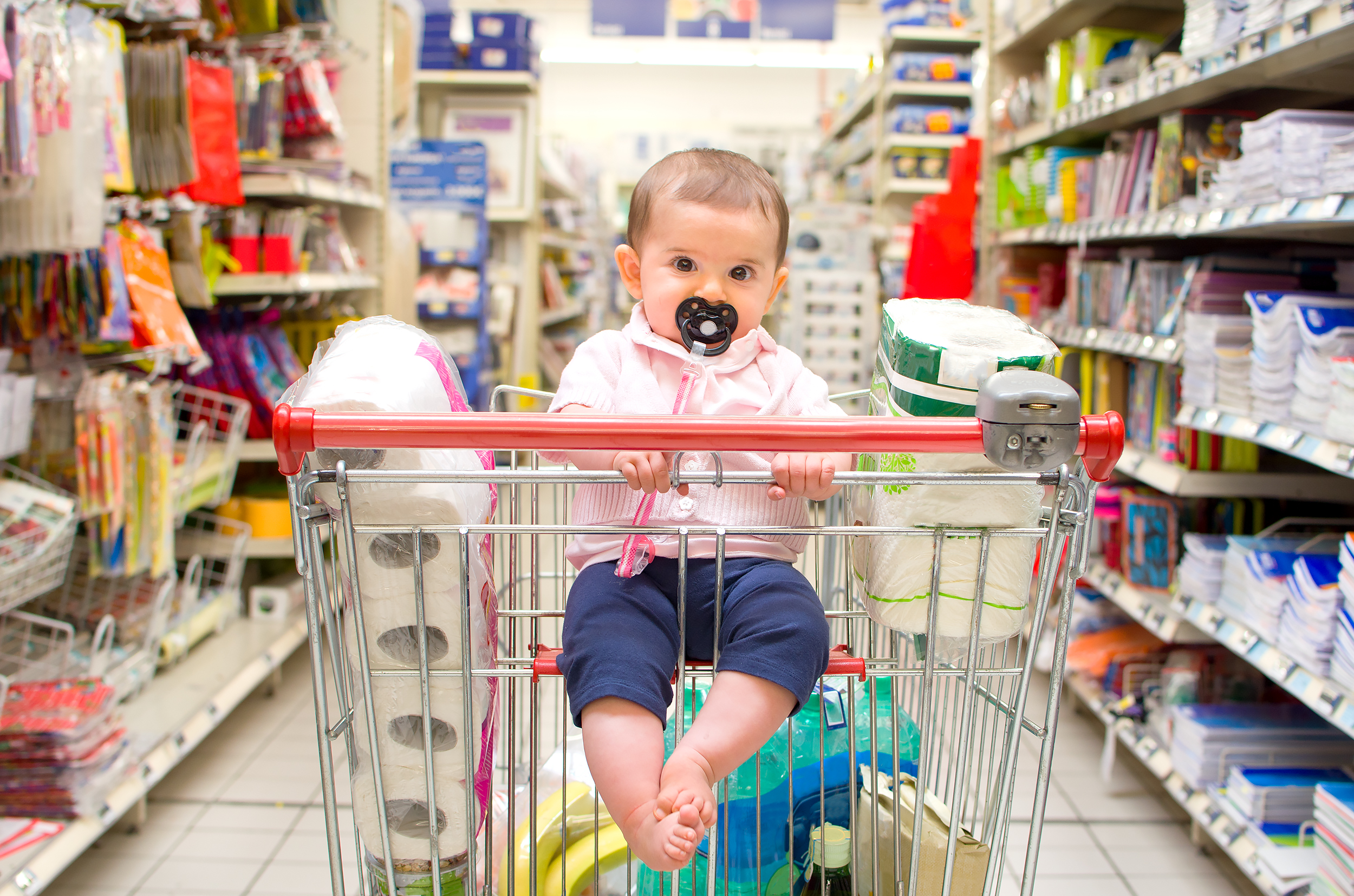 baby shopping cart newborn