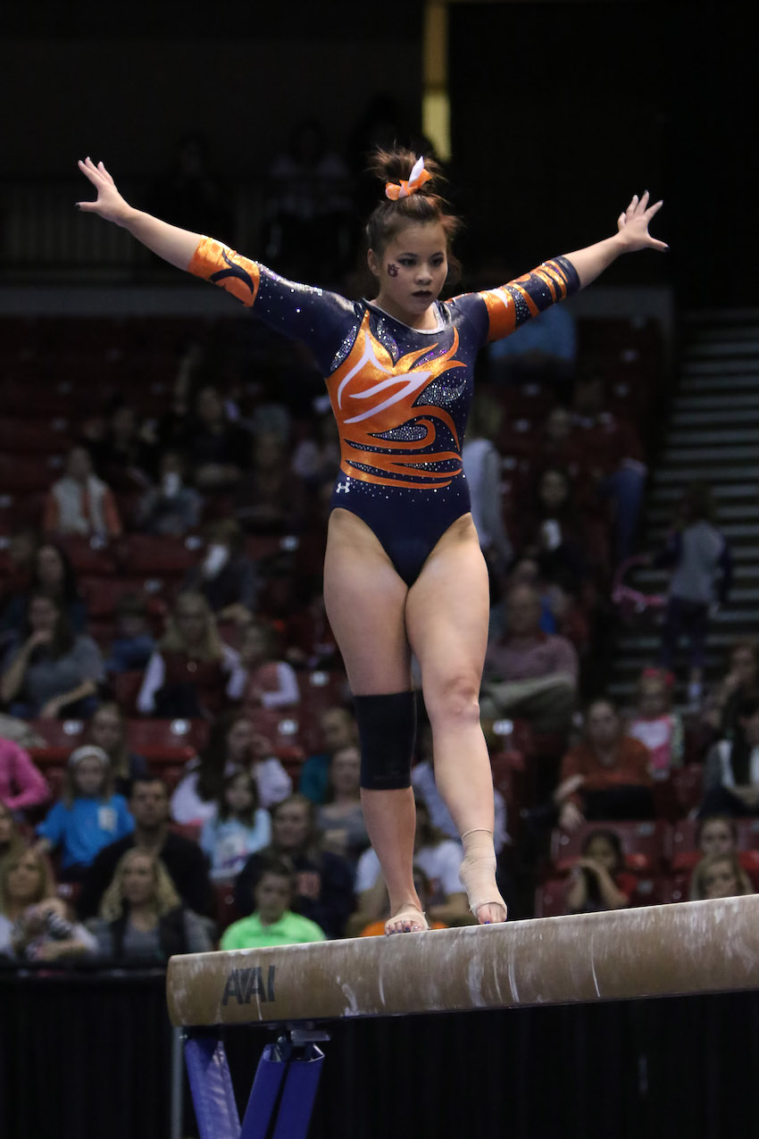 COLLEGE GYMNASTICS: JAN 29 Elevate the Stage Alabama v Auburn