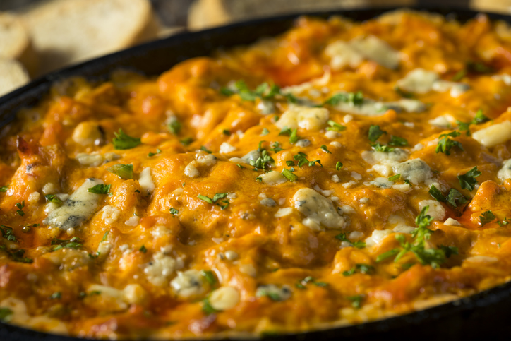 Homemade Buffalo Chicken Dip