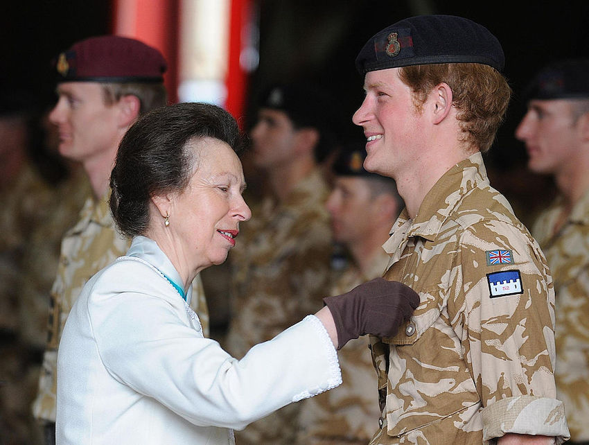 Prince Harry Afghanistan Campaign Medal Presentation