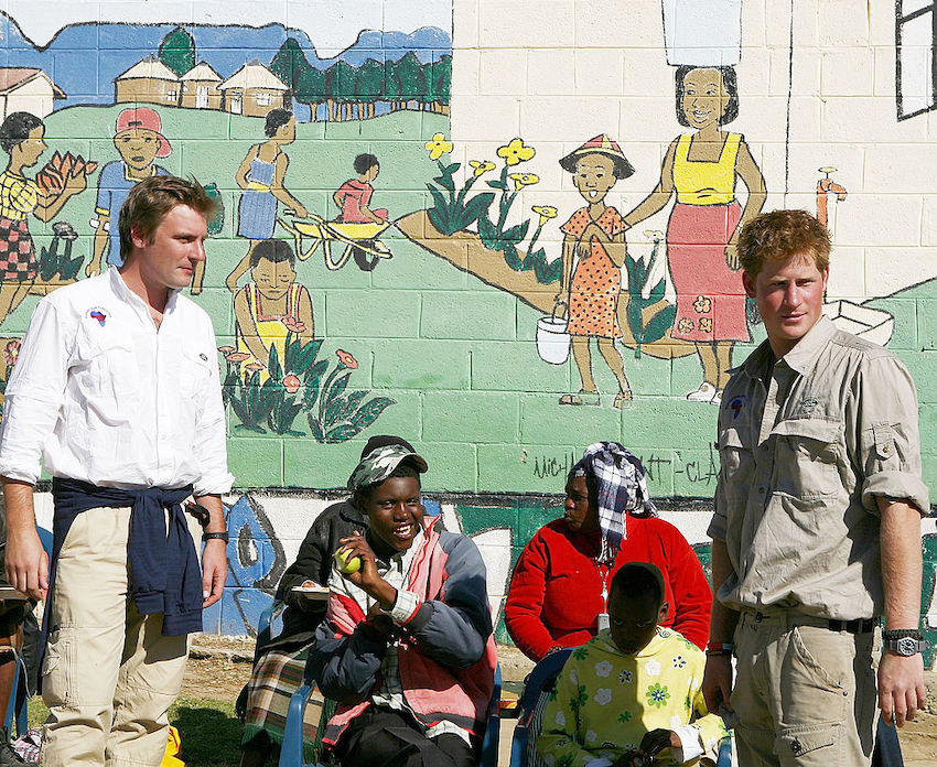 Prince Harry Visits Lesotho - Charity Visit Day 1