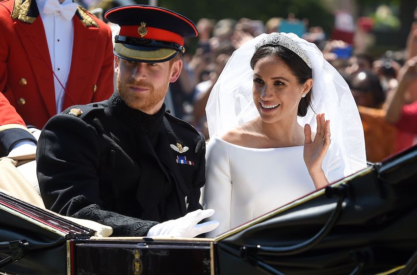 BRITAIN-US-ROYALS-WEDDING-PROCESSION
