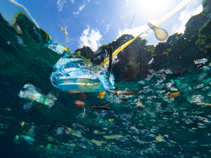 Plastic waste