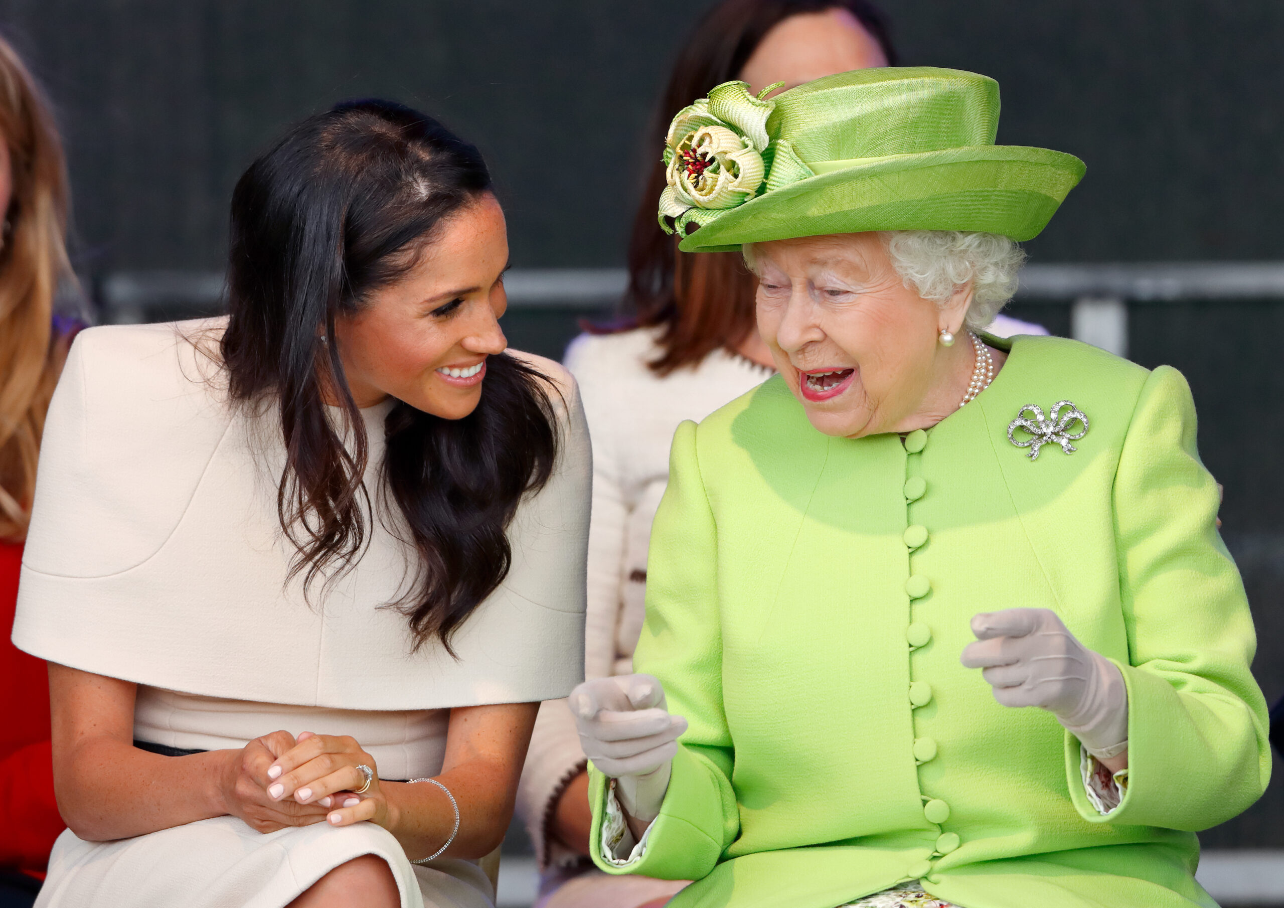 The Duchess Of Sussex Undertakes Her First Official Engagement With Queen Elizabeth II