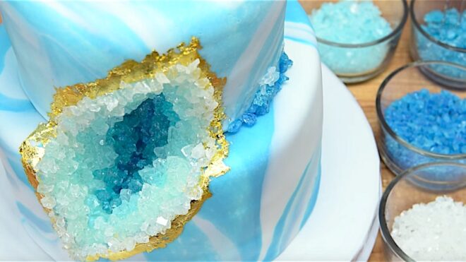 HPTN Geode Cake