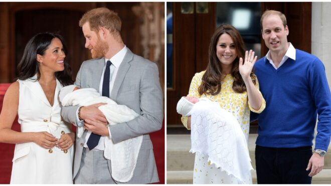 Here’s How Meghan Markle And Prince Harry’s First Baby Photos Compare To Kate And William’s