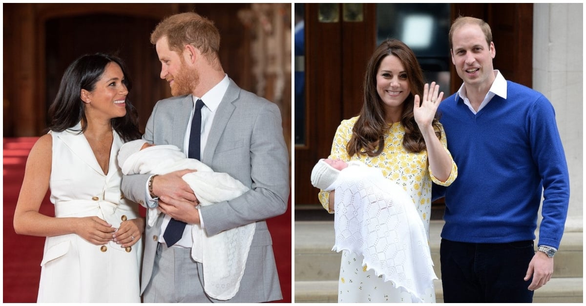 Here’s How Meghan Markle And Prince Harry’s First Baby Photos Compare To Kate And William’s