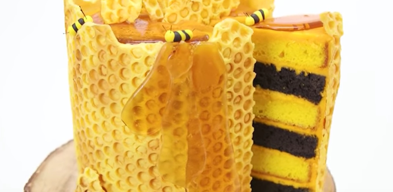 Honeycomb Cake Beauty