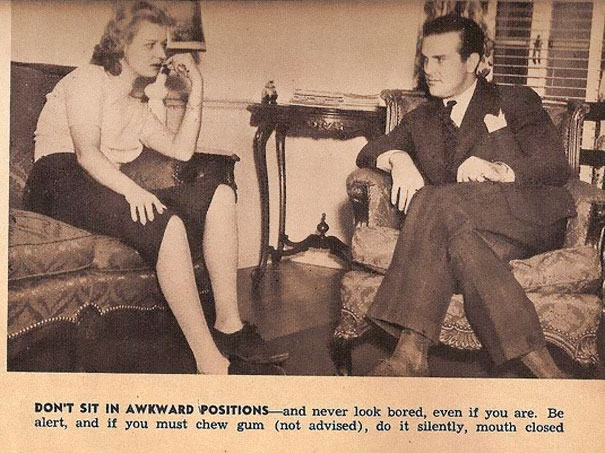 Hilarious dating tips for single ladies of 1938 have surfaced online