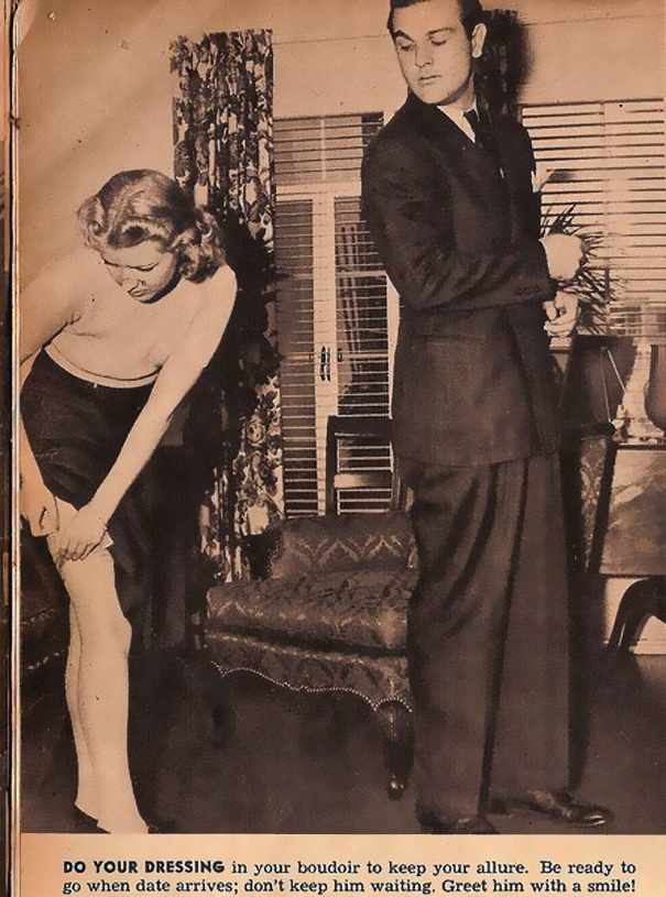 Hilarious dating tips for single ladies of 1938 have surfaced online