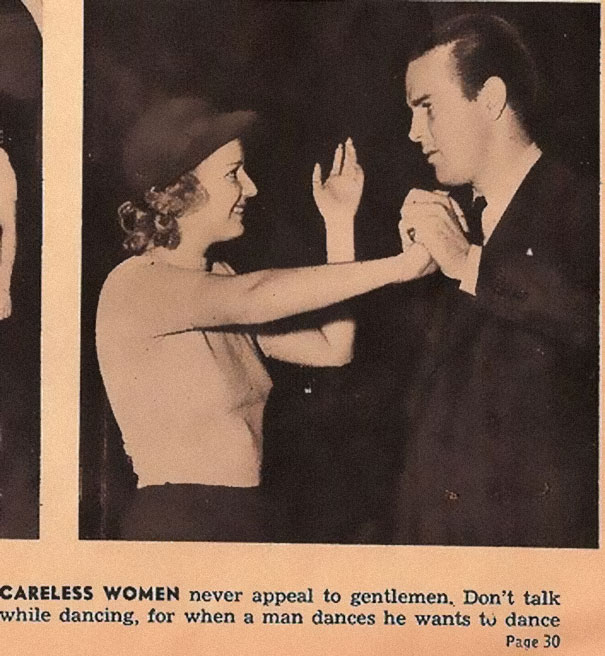 Hilarious dating tips for single ladies of 1938 have surfaced online