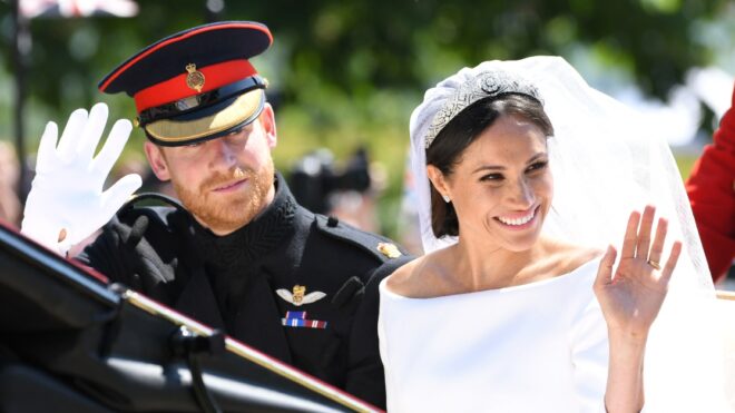 Meghan Markle And Prince Harry Release New Photos Of Their Wedding Day For Their Anniversary