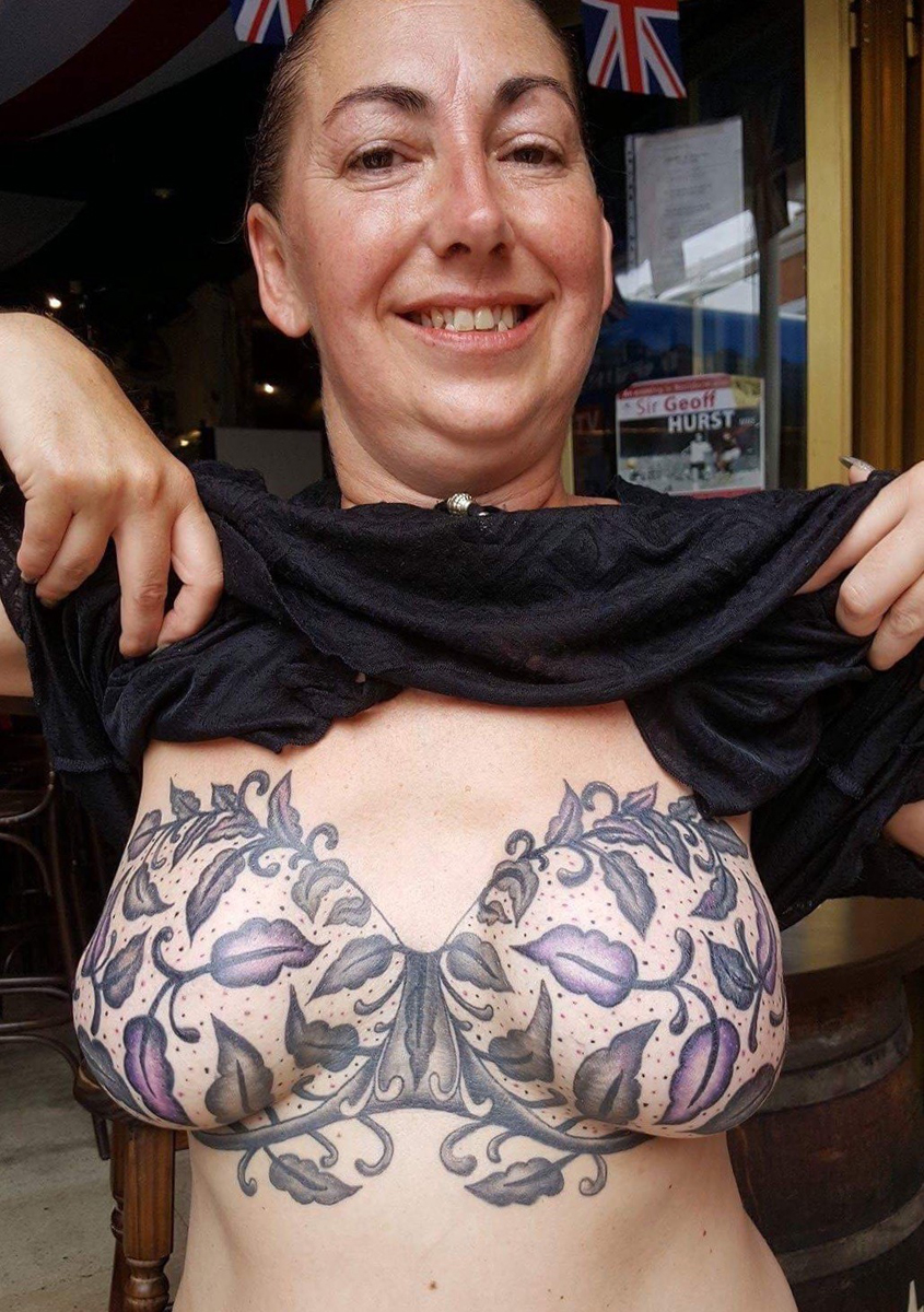 PA Real Life - Michelle Cole - bra tattoo