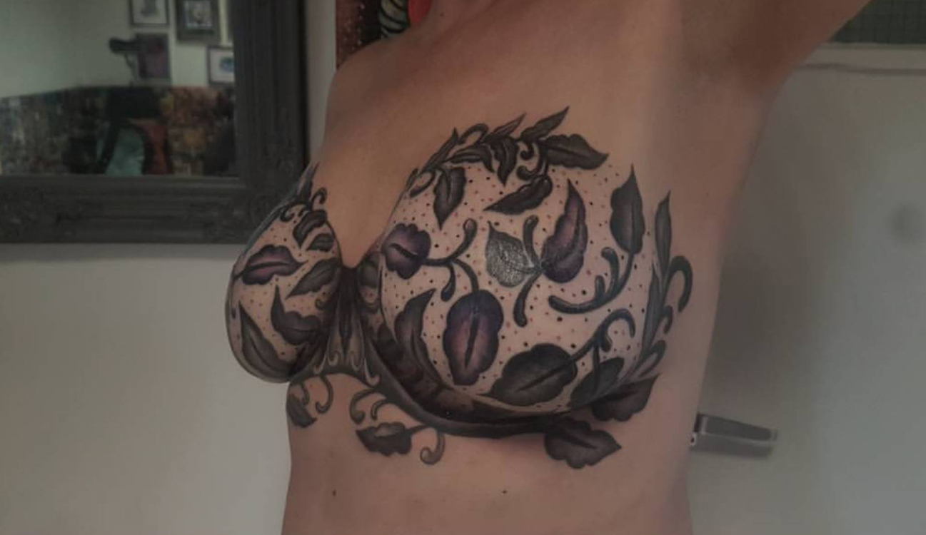 PA Real Life - Michelle Cole - bra tattoo