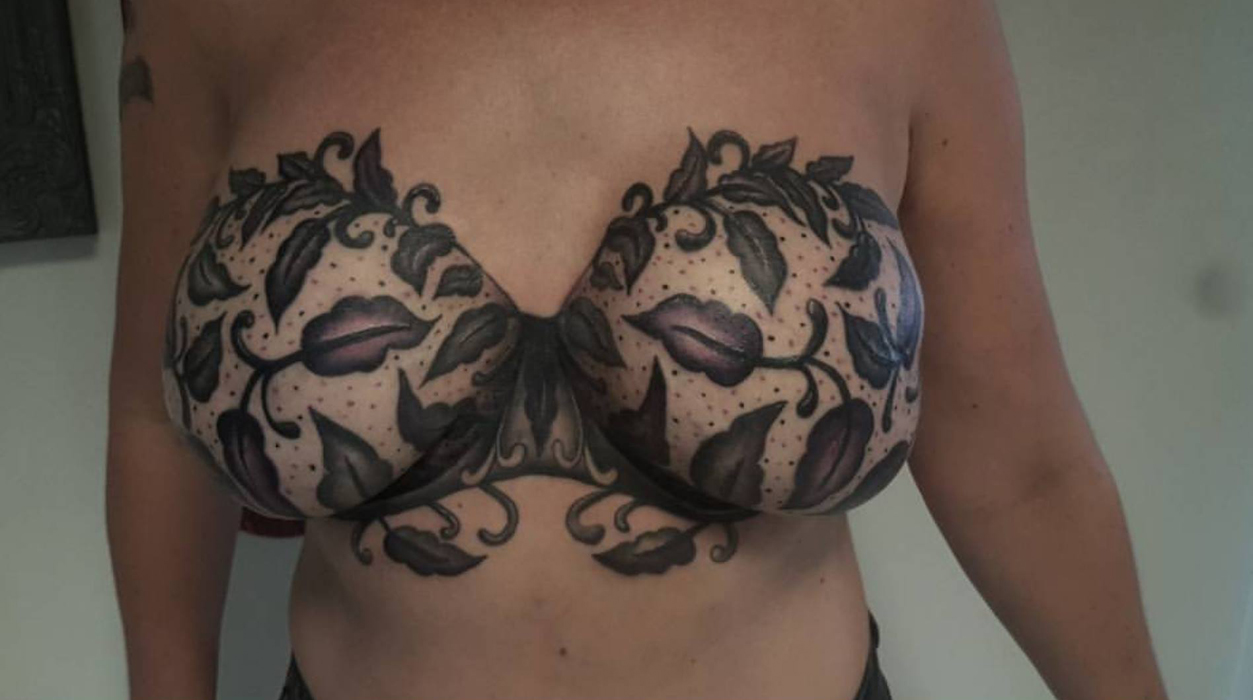 PA Real Life - Michelle Cole - bra tattoo