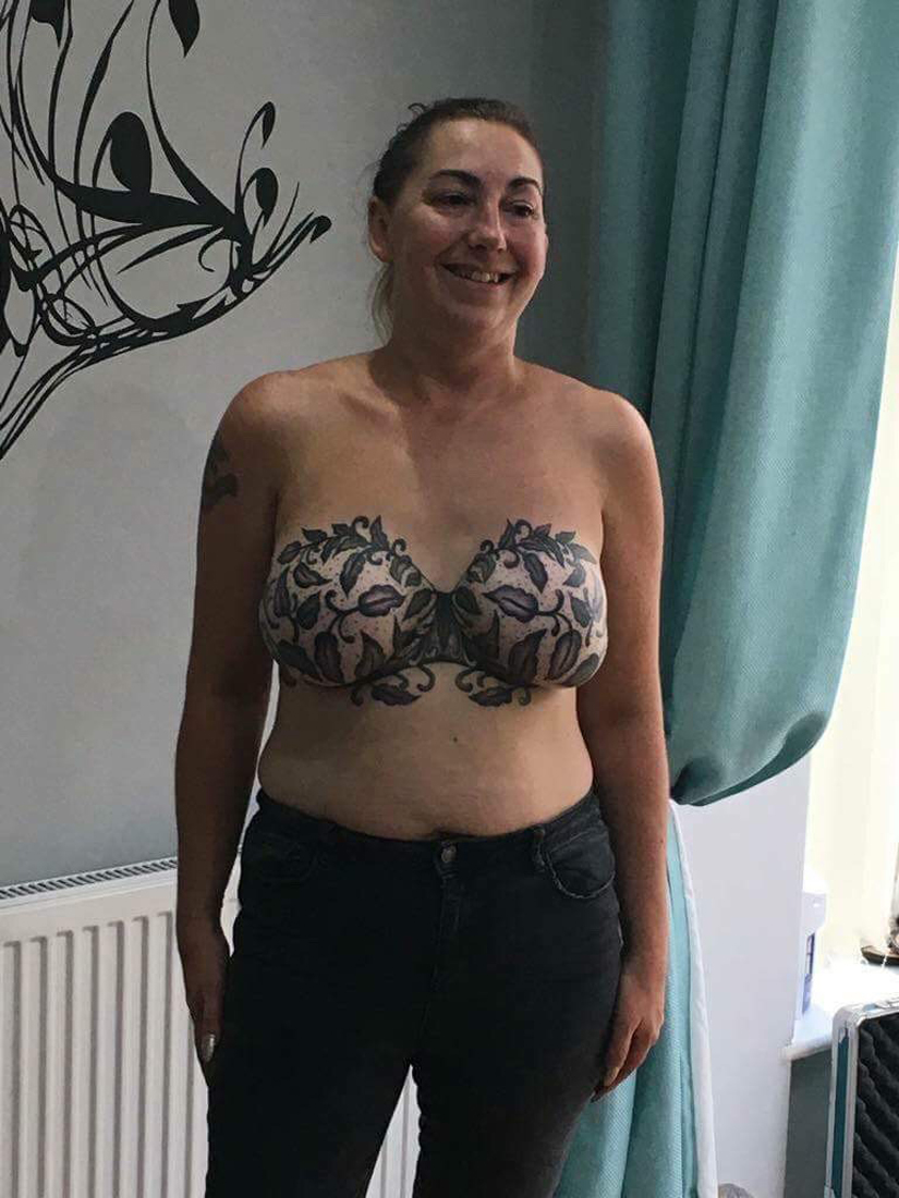 PA Real Life - Michelle Cole - bra tattoo