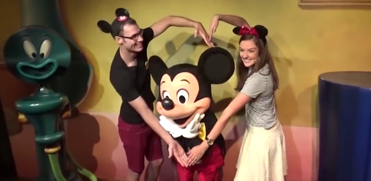 Mickey Proposal Beauty