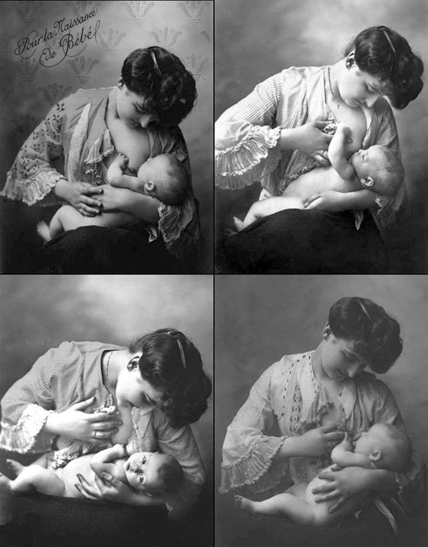 FASCINATING VINTAGE PHOTOS OF MOTHERS BREASTFEEDING REVEAL THE 1800S AND 1900S TREND FOR NURSING PORTRAITS – BEFORE THE PRACTICE BECAME TABOO