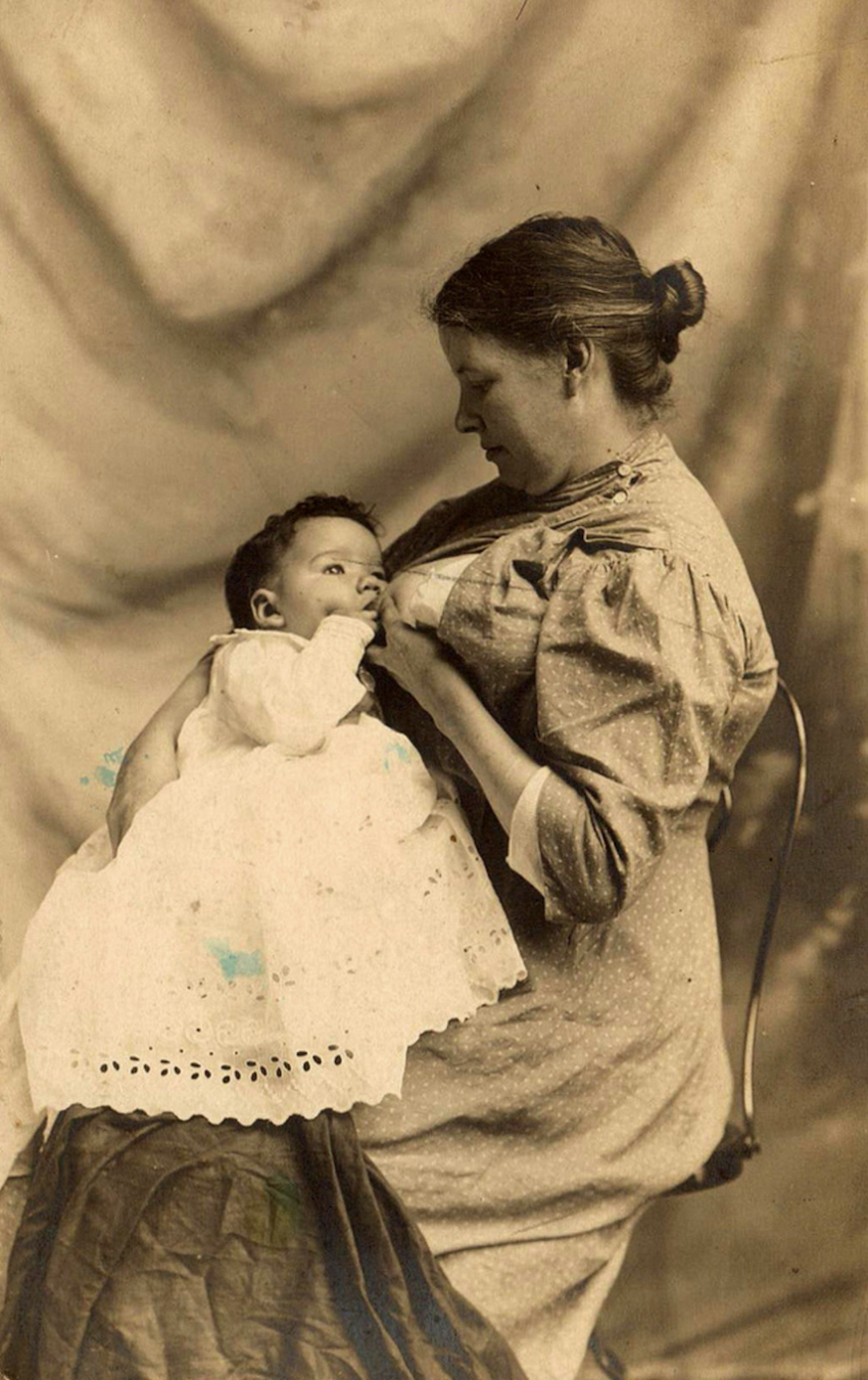 FASCINATING VINTAGE PHOTOS OF MOTHERS BREASTFEEDING REVEAL THE 1800S AND 1900S TREND FOR NURSING PORTRAITS – BEFORE THE PRACTICE BECAME TABOO