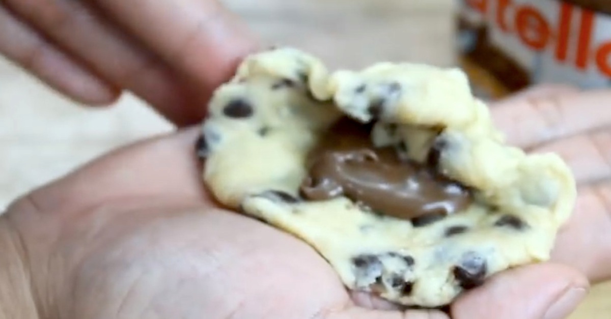 Nutella Chocolate Chip Cookies