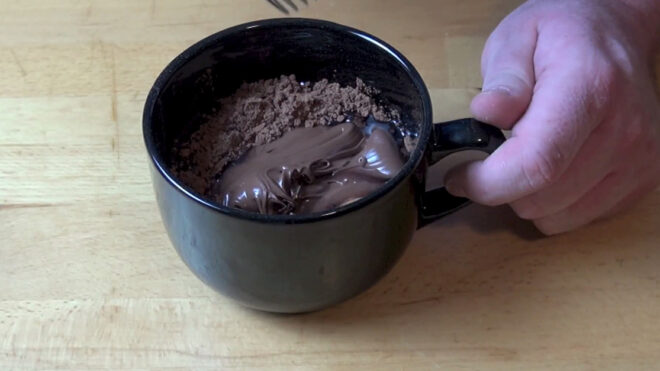 Nutella Mug Cake