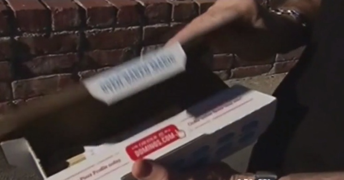 Pizza Box Full Of Money 1