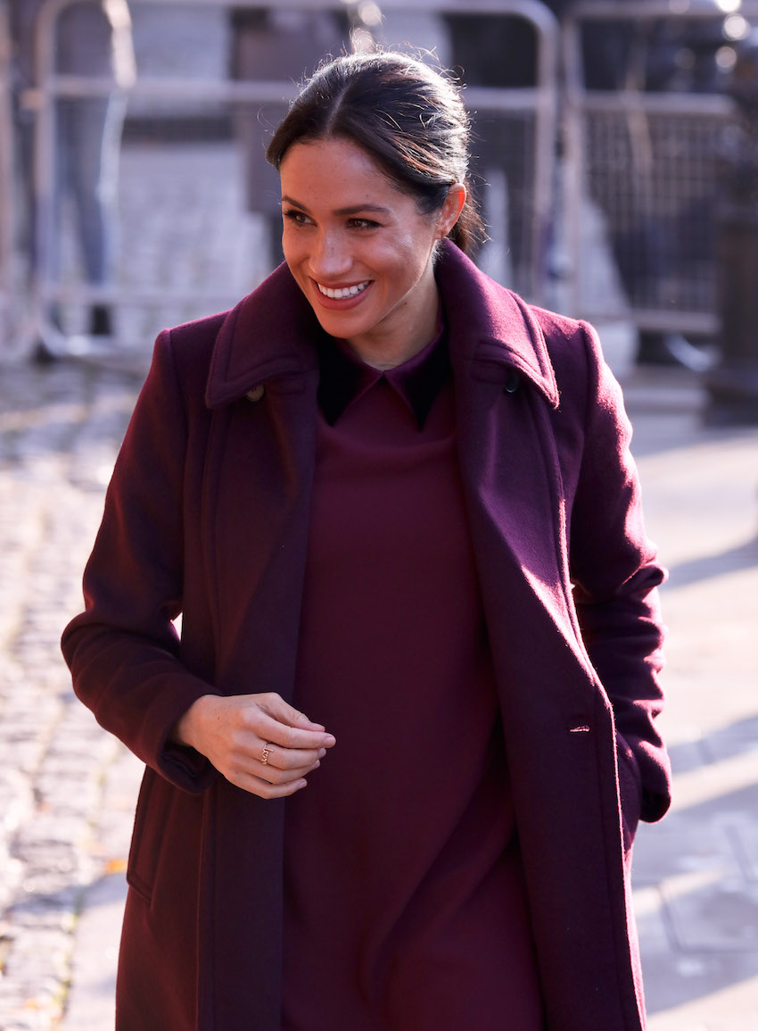 Meghan, Duchess of Sussex visits the Hubb community Kitchen in Notting Hill London