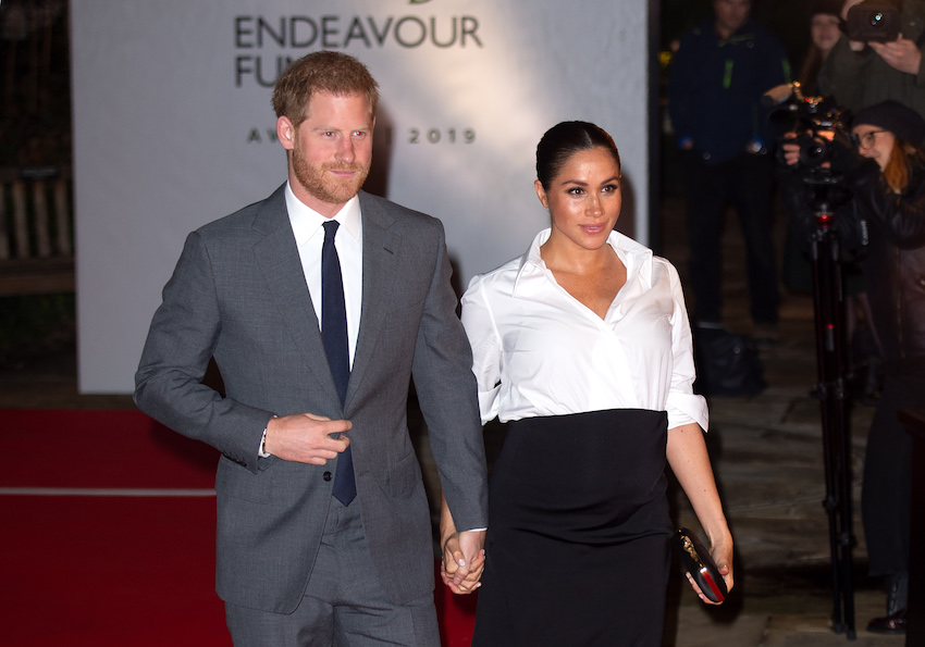 The Duke and Duchess of Sussex attend the Endeavour Fund Awards