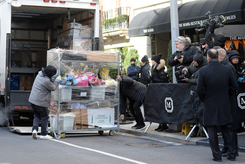 Meghan Markle Preparations Are Been Set Up For Her Babyshower At The Mark Hotel In New York City