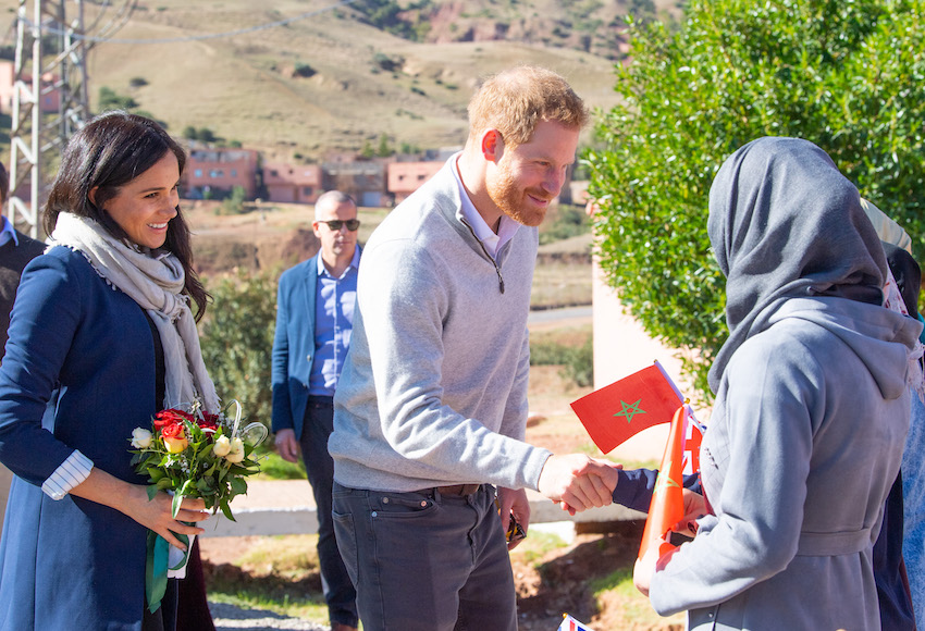 The Duke And Duchess Of Sussex Visit Morocco - Day 2