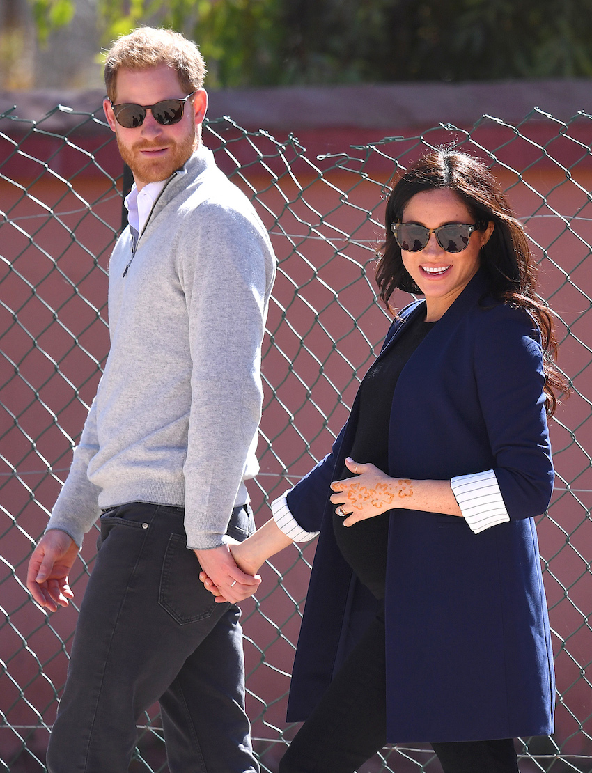 **NO UK SALES FOR 28 DAYS FROM 24/2/19** The Duke and Duchess of Sussex Visit Morocco - Day 2
