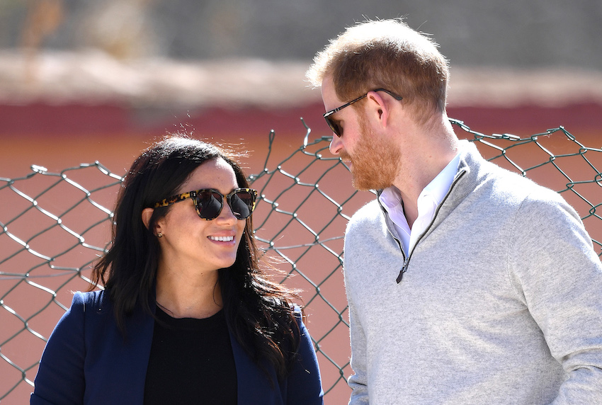 **NO UK SALES FOR 28 DAYS FROM 24/2/19** The Duke and Duchess of Sussex Visit Morocco - Day 2