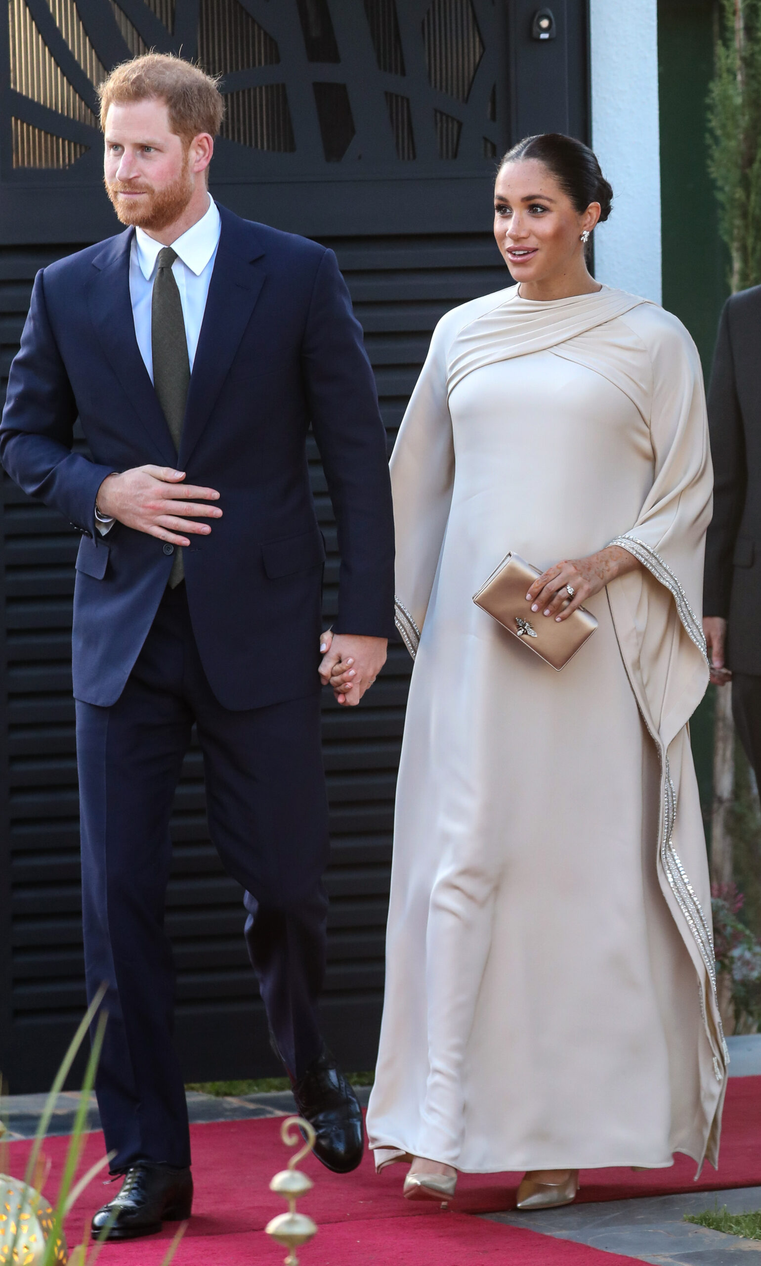 *NO UK SALES FOR 28 DAYS FROM 24/2/19* The Duke and Duchess of Sussex Visit Morocco - Day 2