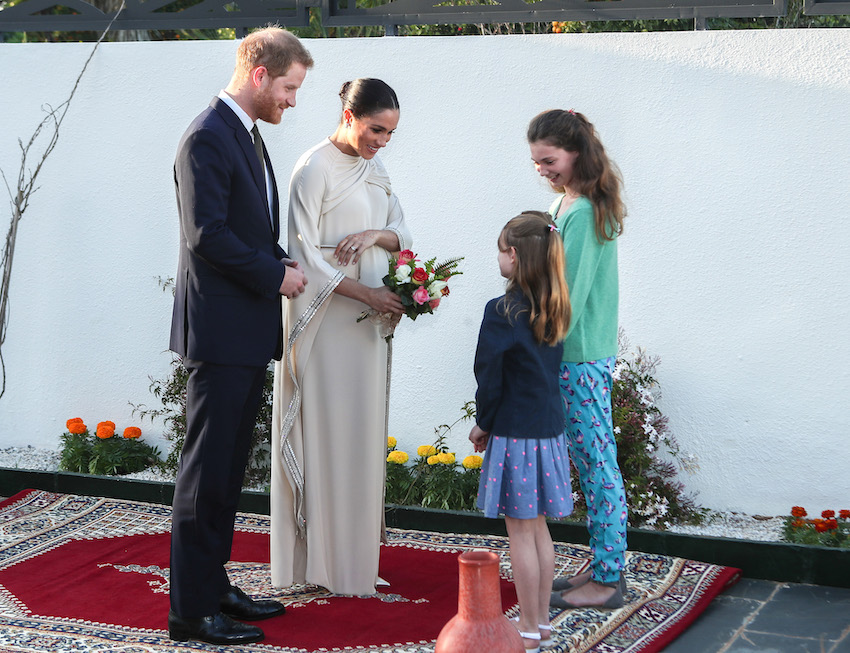 *NO UK SALES FOR 28 DAYS FROM 24/2/19* The Duke and Duchess of Sussex Visit Morocco - Day 2