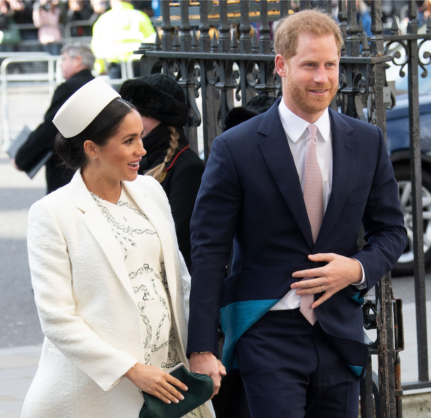 Prince Harry, Duke Of Sussex And Meghan, Duchess Of Sussex Attend The Commonwealth Day Service At Westminster Abbey