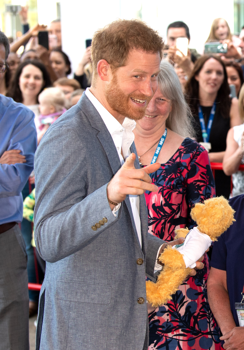 The Duke Of Sussex Visits Oxford Children's Hospital