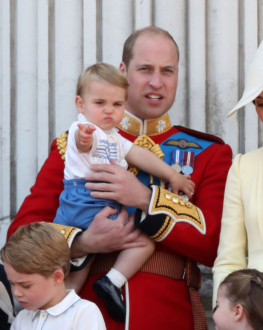 Members Of The Royal Seen At The Trooping Of The Colour