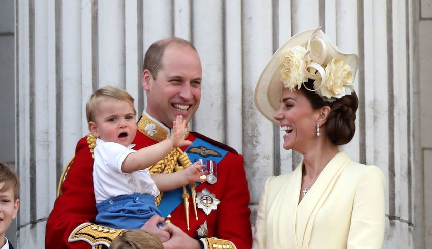 Members Of The Royal Seen At The Trooping Of The Colour