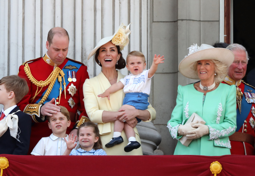 British Royals At Trooping The Colour
