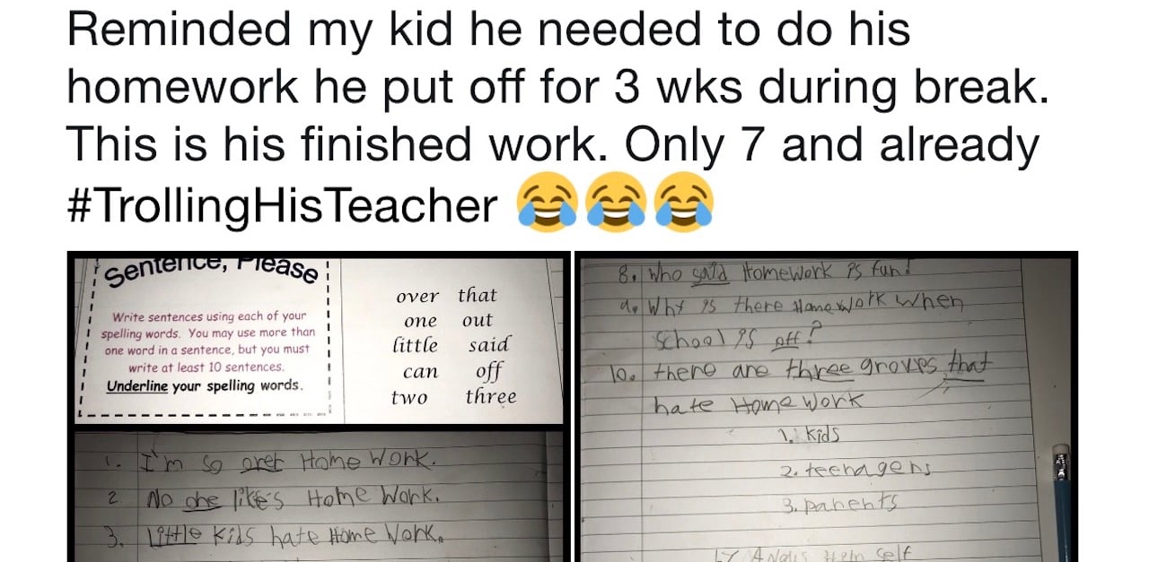 lisa-kid-homework