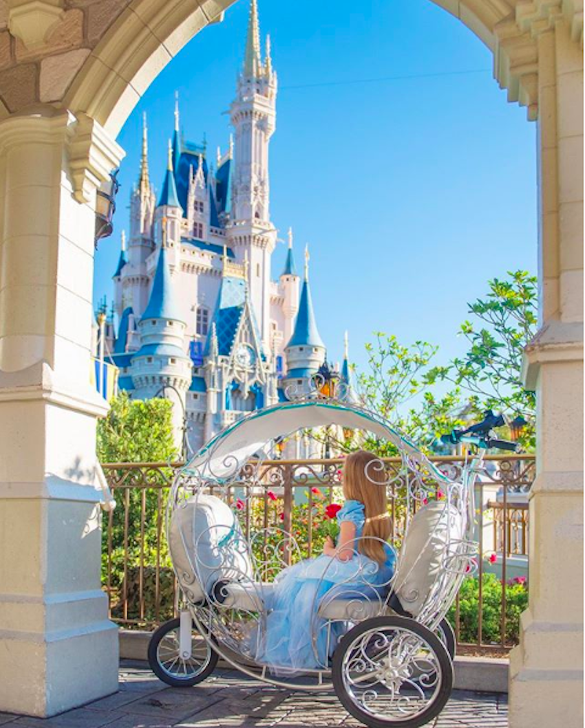 Kid Sized Cinderella Carriages Are Now Available For Rental At Disney World