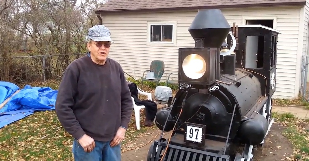 Smoker Steam Train Engine