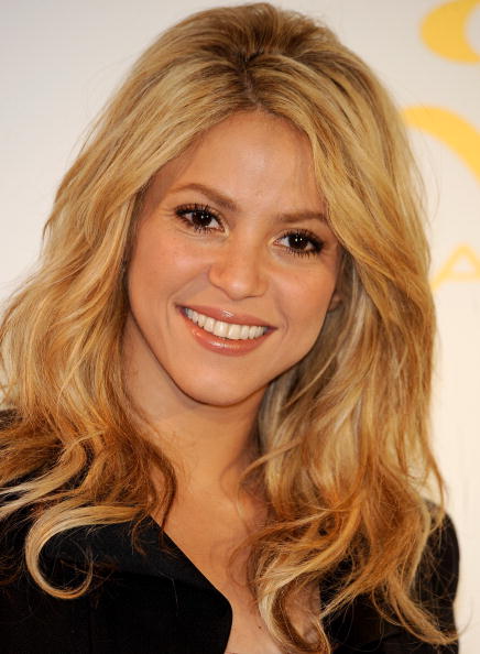 Shakira Launches Her New Fragrance 'S By Shakira' in Madrid