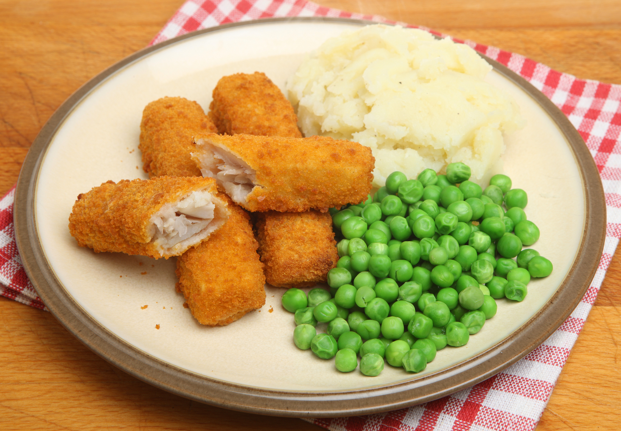 Fish Fingers Dinner