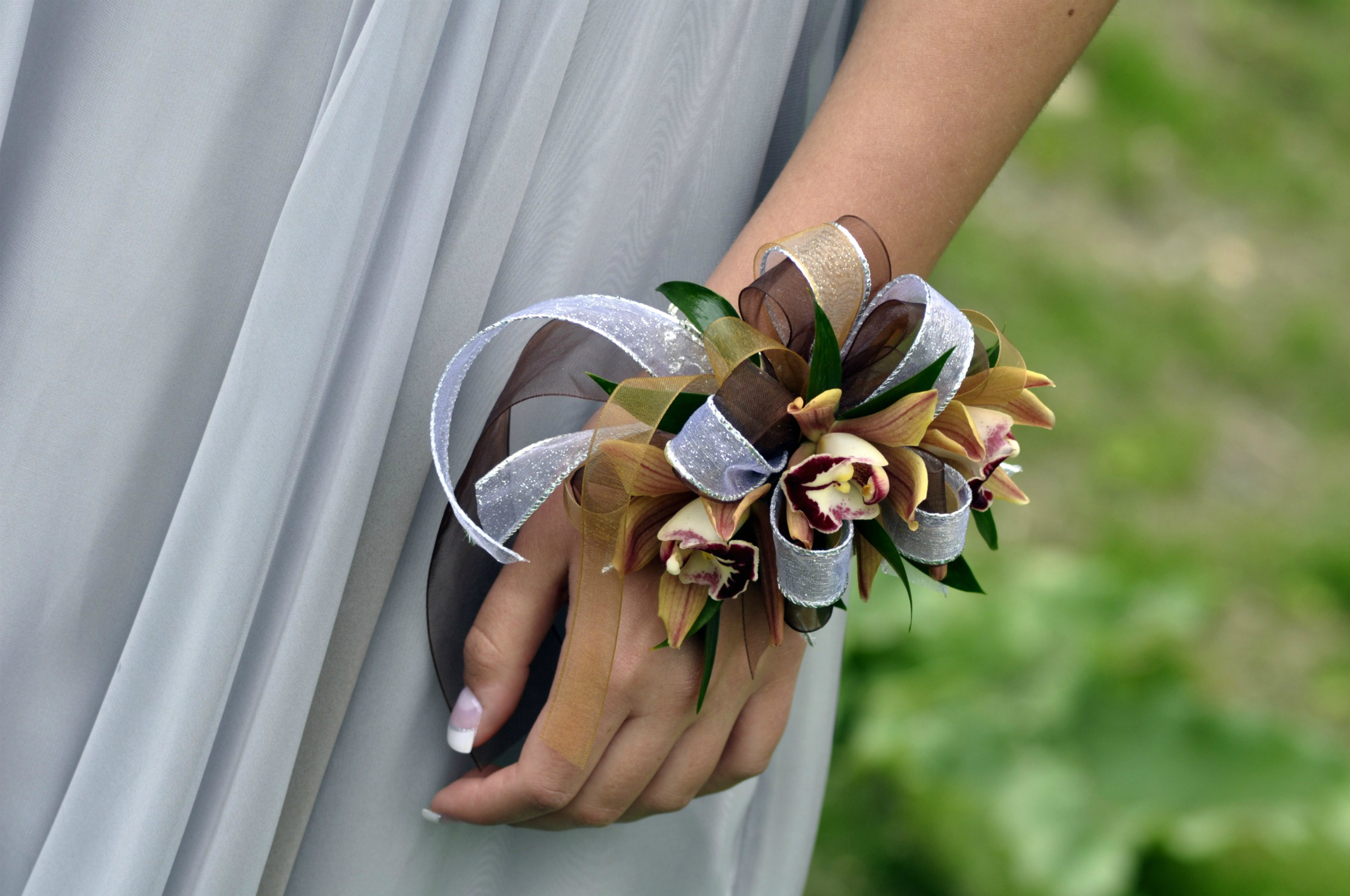 Corsage on Girl's Wrist