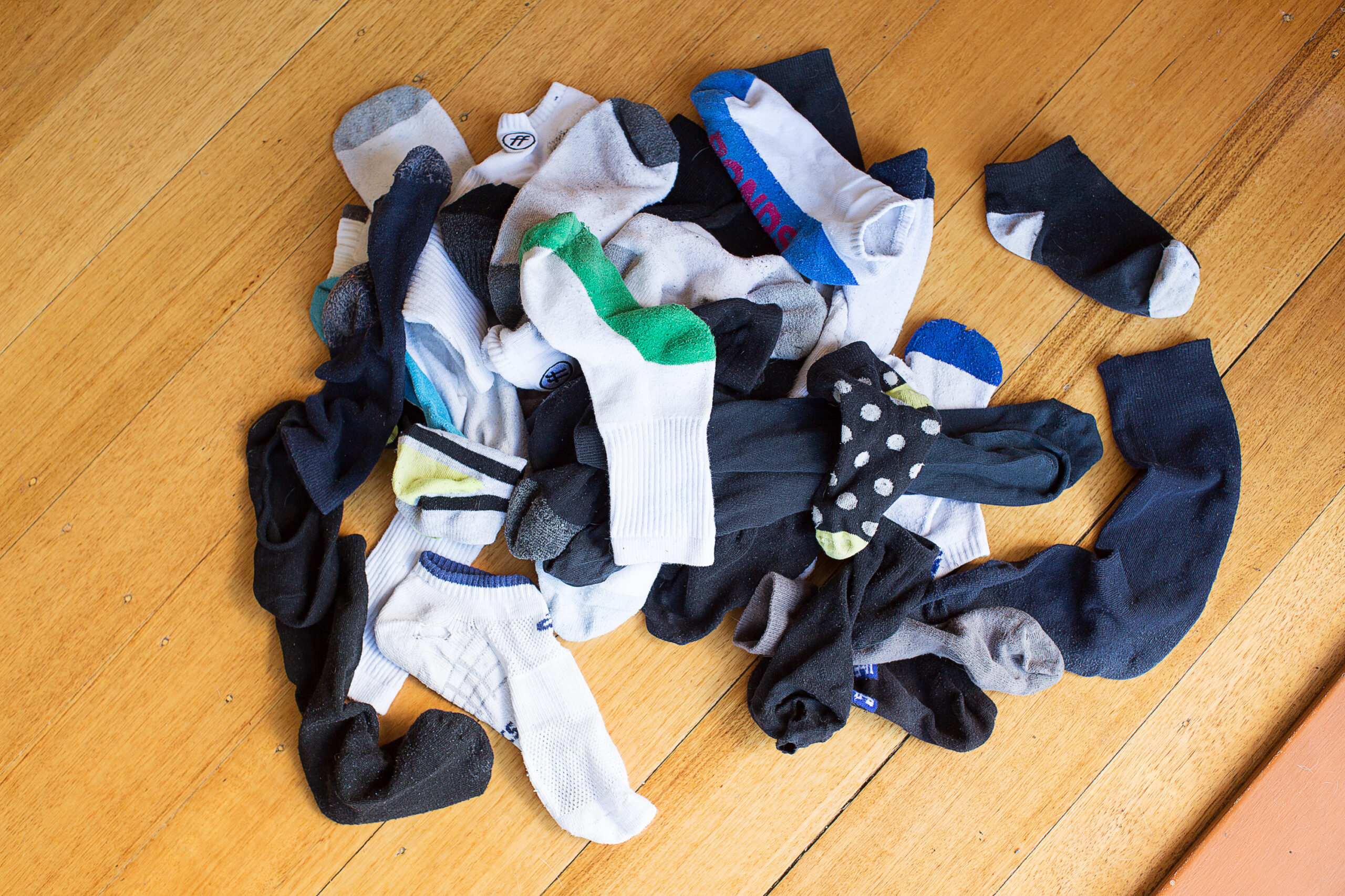 Pile of Lost Socks