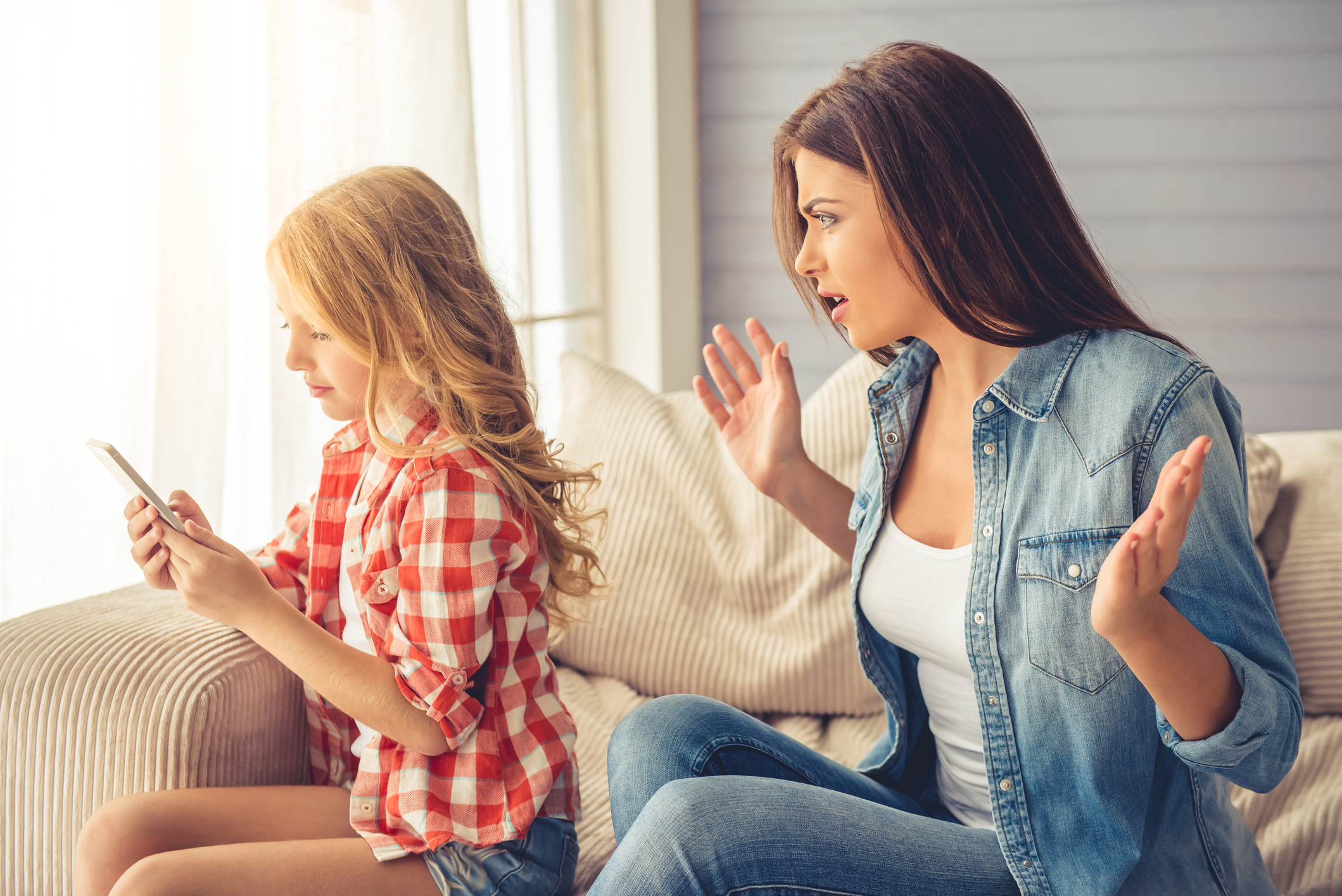 Mother and daughter